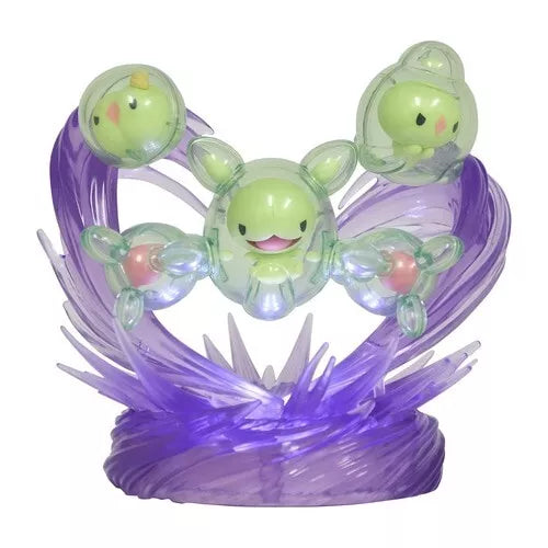 Figura illuminata di Pokemon Center Psycho Cyber ​​Solosis & Duosion & Reuniclus