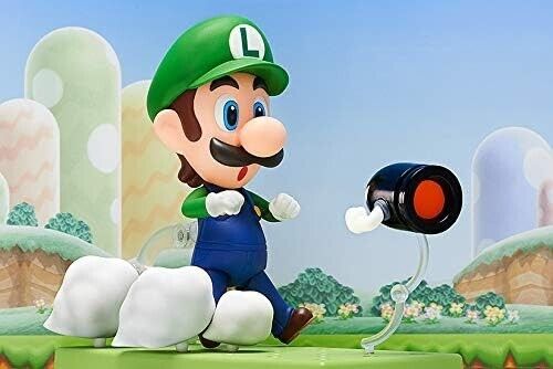 Good Smile Company Nendoroid Super Mario Luigi Action Figure JAPAN OFFICIAL