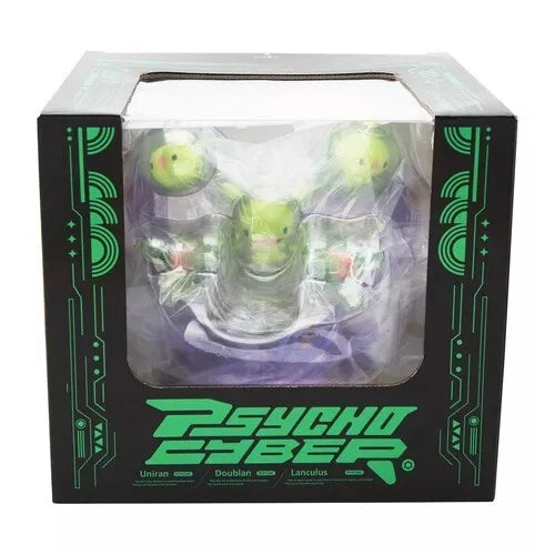 Figura illuminata di Pokemon Center Psycho Cyber ​​Solosis & Duosion & Reuniclus