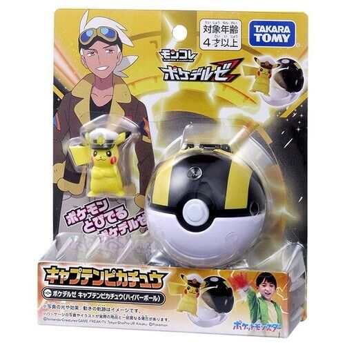 Pokemon Moncolle Pokedel-Z Capitán Pikachu Japón Oficial