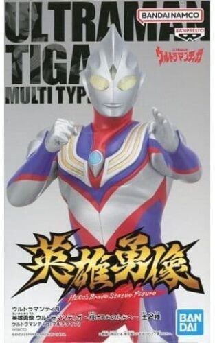 Banpresto Hero's Brave Statue Ultraman Tiga To Those Who Shine Multi Type Figure