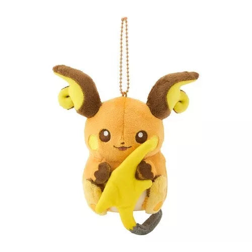 Pokemon Center Original Llavero de Peluche Magnético Raichu y Alolan Raichu JAPÓN