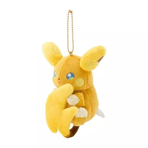 Pokemon Center Original Llavero de Peluche Magnético Raichu y Alolan Raichu JAPÓN