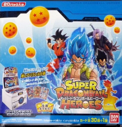 BANDAI Super Dragon Ball Heroes Big Bang Booster BOX Card Game TCG JAPAN