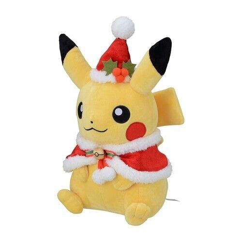 Pokemon Paldea's Christmas Market 2023 Pikachu Plush Doll JAPAN OFFICIAL