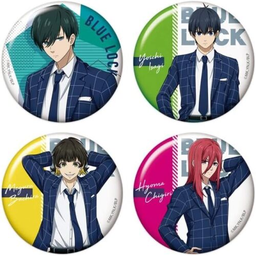 Bluelock Nieuwe illustratie Trading Tin Badge Suit ver. Alle 10 -type set Japan