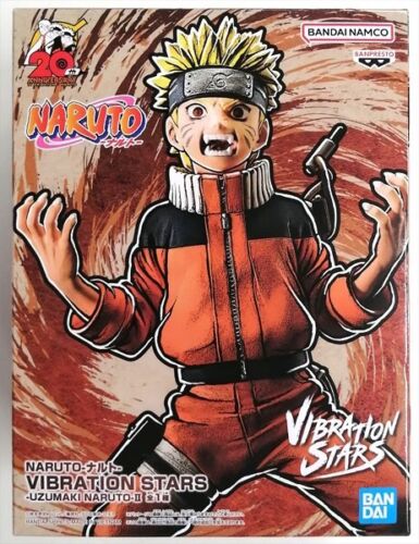 Banpresto Naruto Vibration Stars Naruto Uzumaki ⅱ Figura Giappone Funzionario
