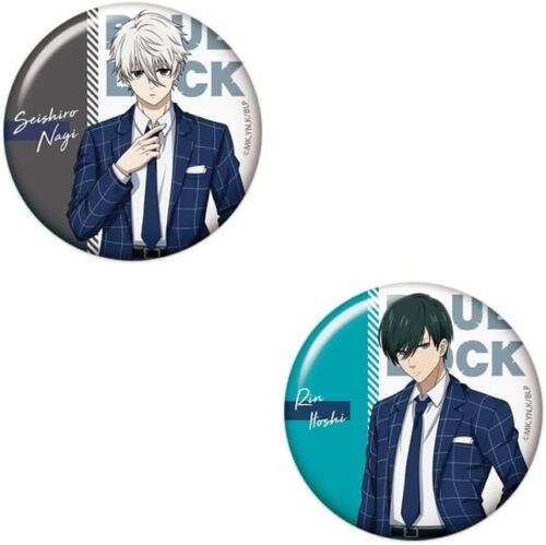 Bluelock Nieuwe illustratie Trading Tin Badge Suit ver. Alle 10 -type set Japan