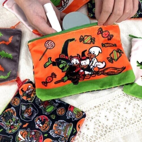 Disney100 Halloween Special Pouch Collection Capsule Toy All 6 Set ZA-767