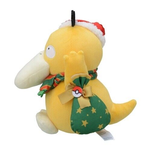 Pokemon Center original Paldea's Christmas Market 2023 Plush Doll Psyduck Japón