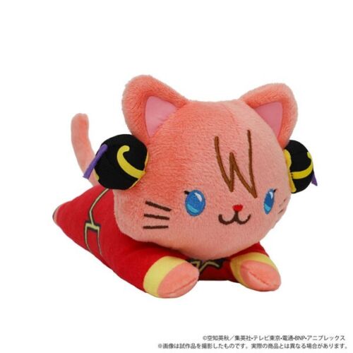 Movic Gintama with CAT Plush Doll with Eye Mask Kagura JAPAN OFFICIAL