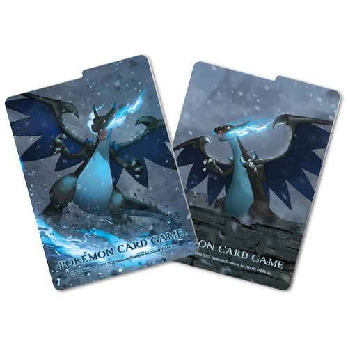 Pokemon Center Original Card Deck Case Mega Charizard X Old Castle Ver. JAPAN
