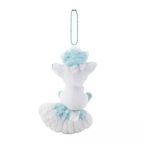 Portachiavi in ​​peluche magnetico originale Pokemon Center Vulpix e Alolan Vulpix GIAPPONE