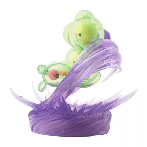 Figura illuminata di Pokemon Center Psycho Cyber ​​Solosis & Duosion & Reuniclus