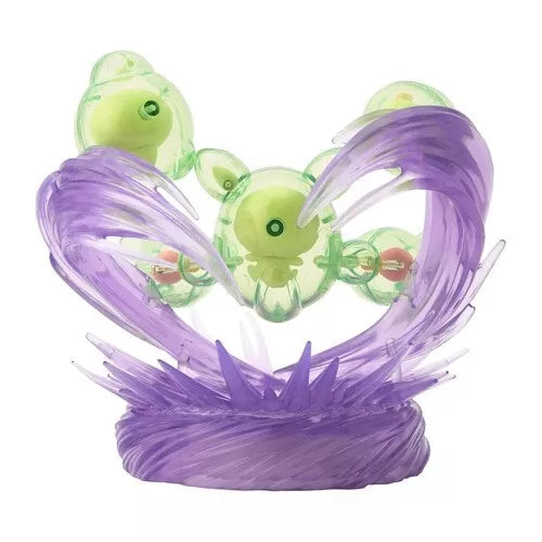 Figura illuminata di Pokemon Center Psycho Cyber ​​Solosis & Duosion & Reuniclus