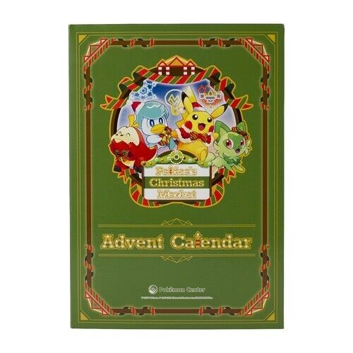 Pokemon Center Original Paldea's Christmas Market 2023 Advent Calendar JAPAN