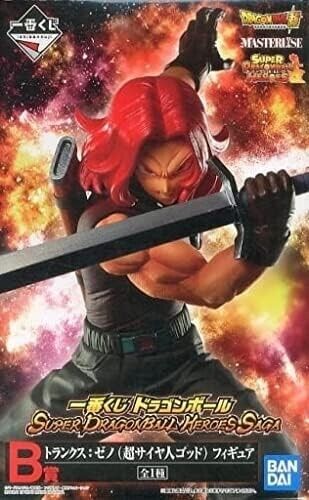 Ichiban Kuji Super Dragonball Heroes Saga Masterlise Trunks Xeno Prêmio B Figura