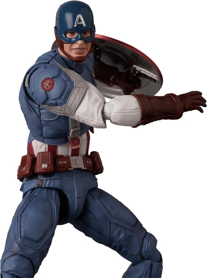 Medicom Toy MAFEX No.220 Capitán América Traje Clásico ver. Figura de acción JAPÓN