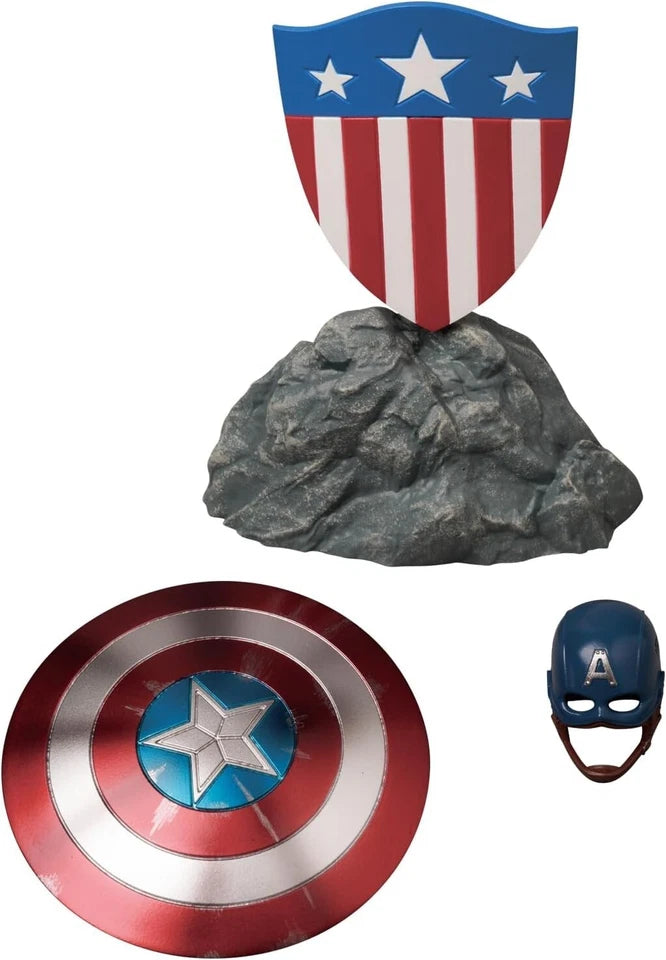 Medicom Toy MAFEX No.220 Capitán América Traje Clásico ver. Figura de acción JAPÓN