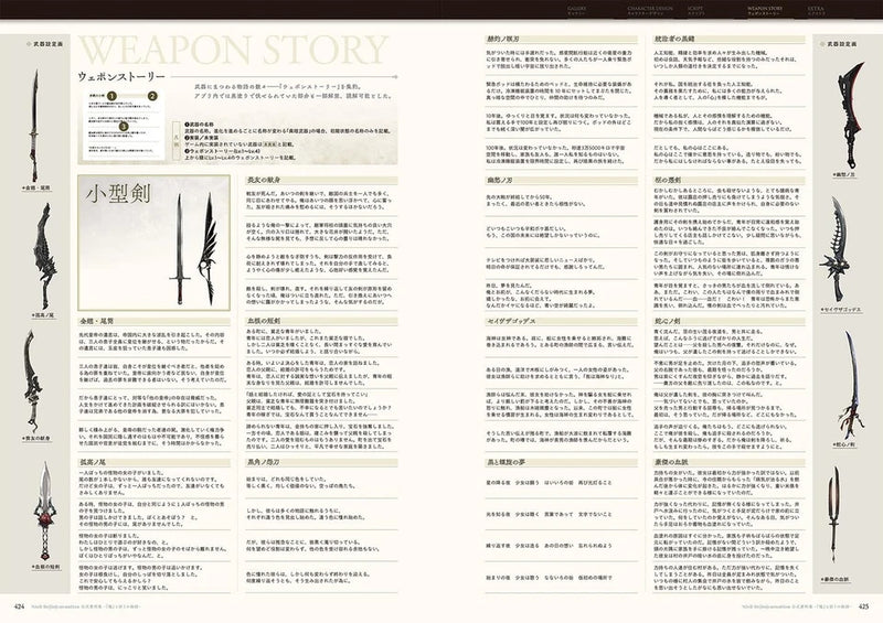 NieR Re in Carnation Collection de documents officiels Livre illustré JAPON