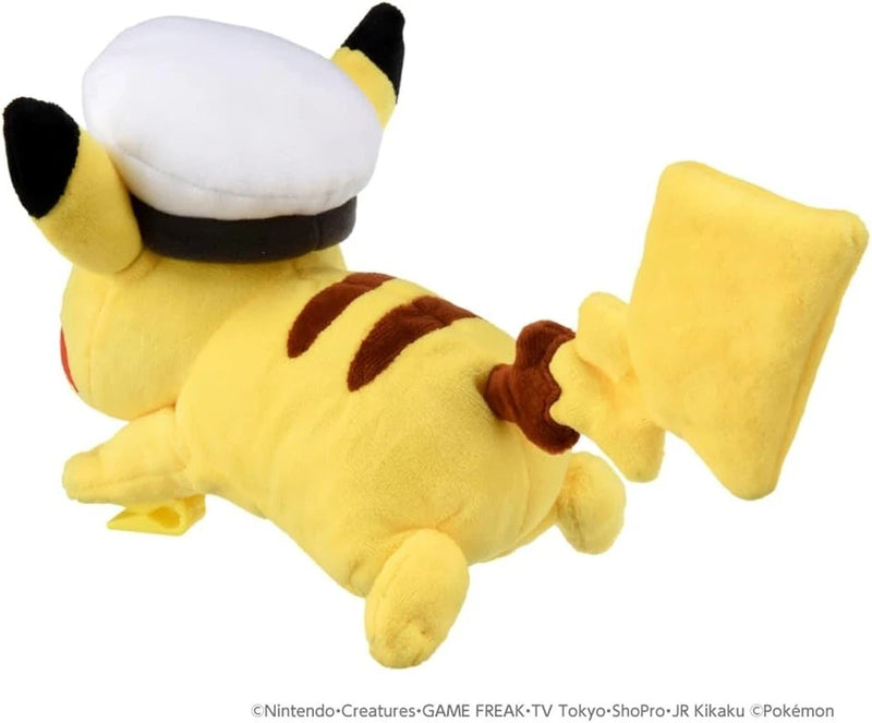 Takara Tomy Pokemon Plüsch Schulter Kapitän Pikachu JAPAN OFFIZIELL