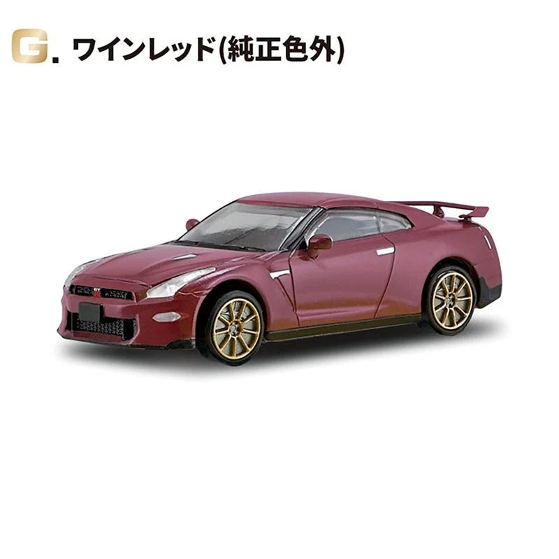 GT-R New Edition 10Pack Box Figure Candy Toy JAPAN OFFICIAL