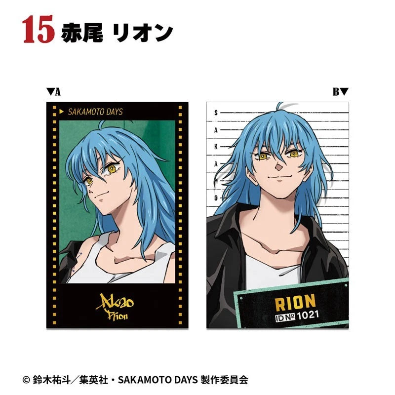 Sakamoto Days Double Photo Card Collection 15Pack Box TCG Candy Toy JAPAN