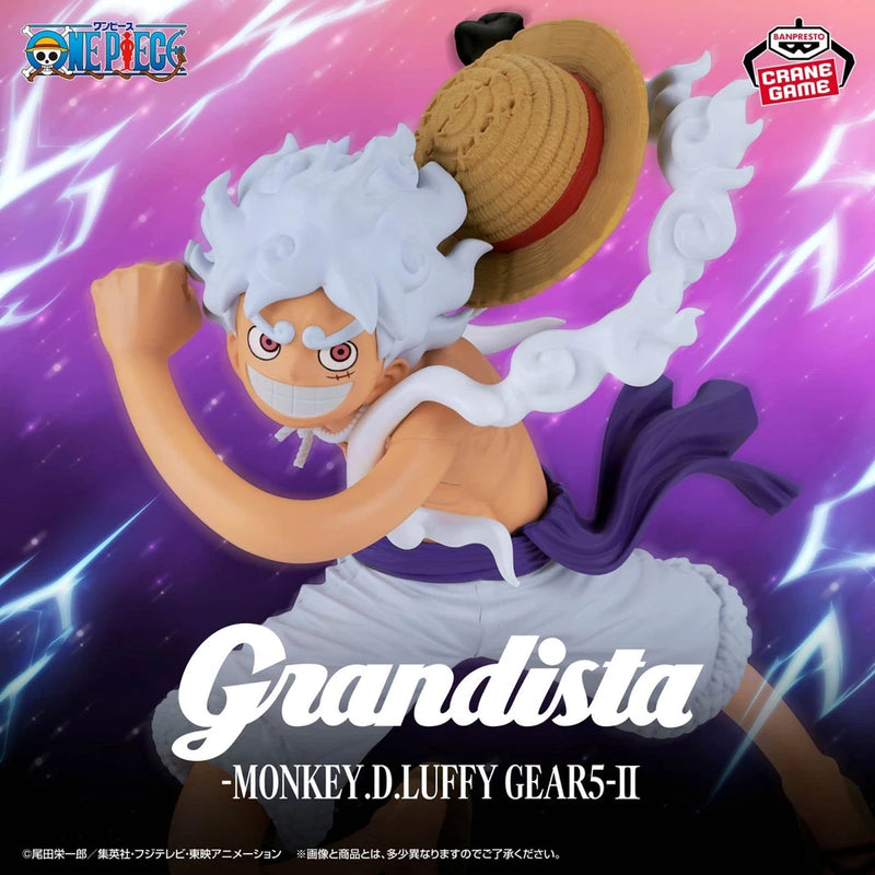 banpresto gear 5 luffy Banpresto Grandista One Piece Monkey.D.Luffy Gear5 II Figure JAPAN OFF — ToysOneJapan