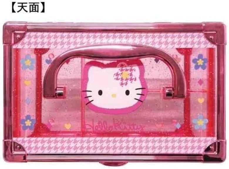 K Company Sanrio Hello Kitty Vanity Case Pink JAPAN OFFICIAL