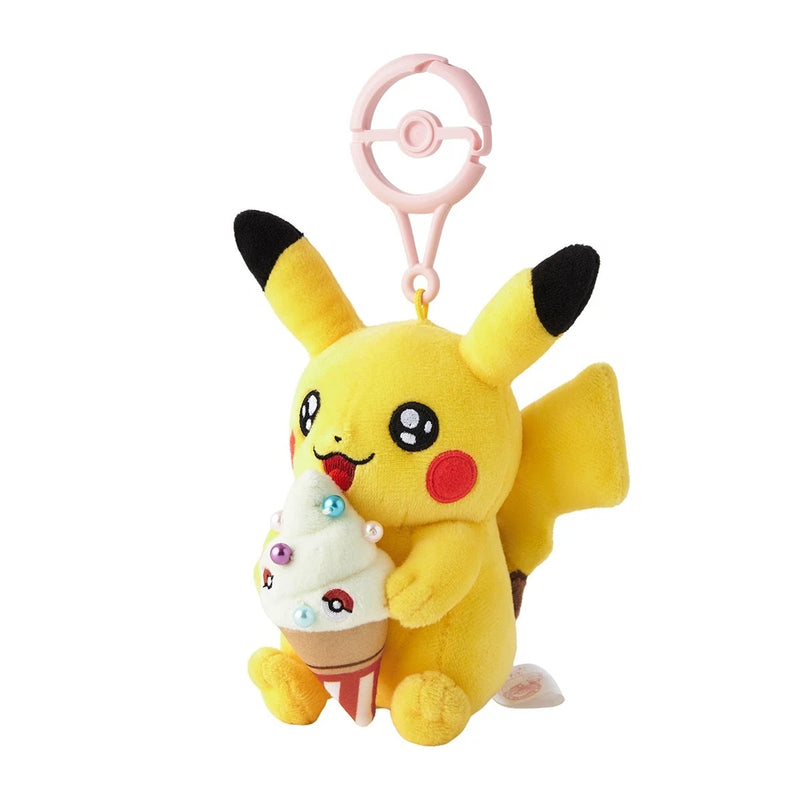 Pokemon Center Original Plush Keychain Pikachu Holding Oiri Soft JAPAN OFFICIAL