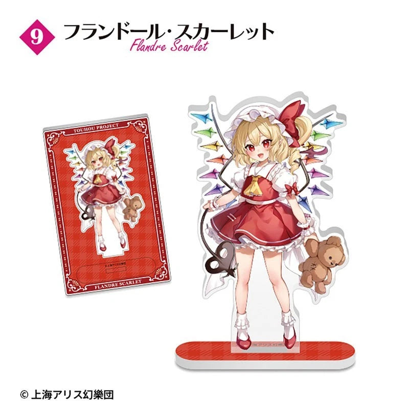 Touhou Project Acrylic Stand 10Pack Box Candy Toy JAPAN OFFICIAL