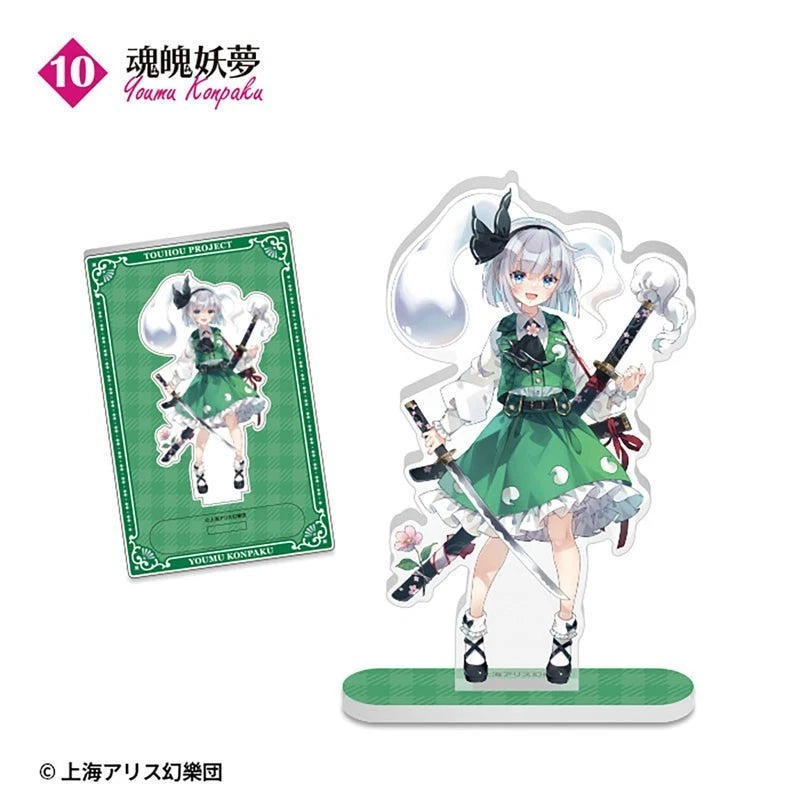 Touhou Project Acrylic Stand 10Pack Box Candy Toy JAPAN OFFICIAL