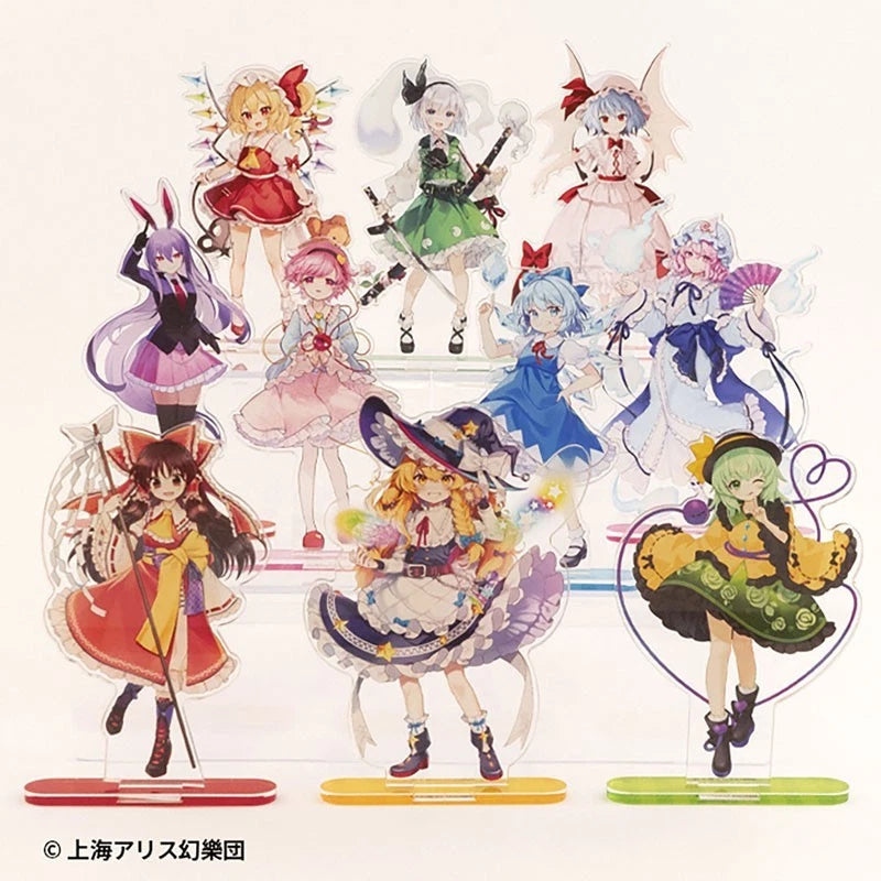 Touhou Project Acrylic Stand 10Pack Box Candy Toy JAPAN OFFICIAL