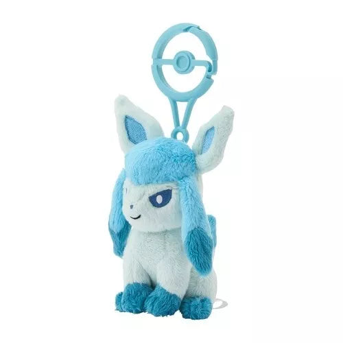 Pokemon Center Original Peluche Mascota Llavero con Mosquetón Glaceon JAPÓN