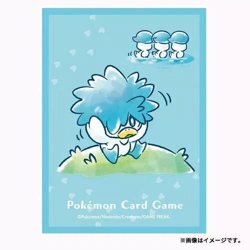 Fundas originales para cartas de Pokemon Center Maigo no Quaxly OFICIAL DE JAPÓN
