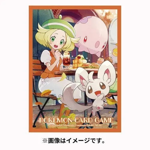 Mangas de tarjetas originales de Pokemon Center Bianca Japan Oficial