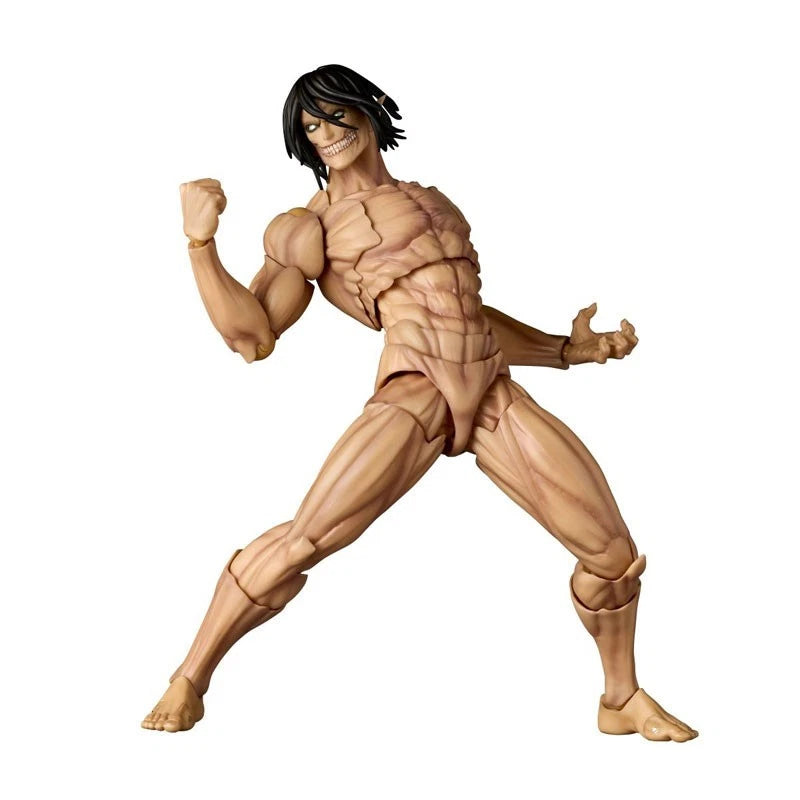 Kaiyodo Revoltech Amazing Yamaguchi Attack on Titan Eren Yeager Action Figure