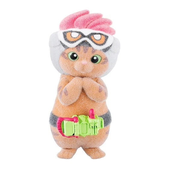 BANDAI Kamen Rider Kamen Nyaider 2 Komplettset Figur Kapselspielzeug JAPAN