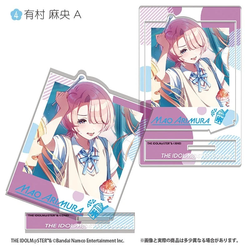Gakuen iDOLM@STER Photo Style Acrylic Stand 2 15Pack Box Candy Toy JAPAN