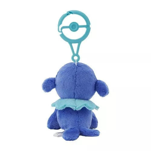 Pokemon Center Muñeco de Peluche Original con Mosquetón Popplio OFICIAL DE JAPÓN