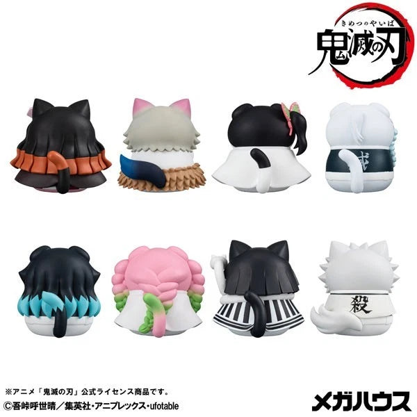 Mega Cat Project Demon Slayer Kimetsu no Yaiba Nyanko Maneki Neko ver.2 8Pack