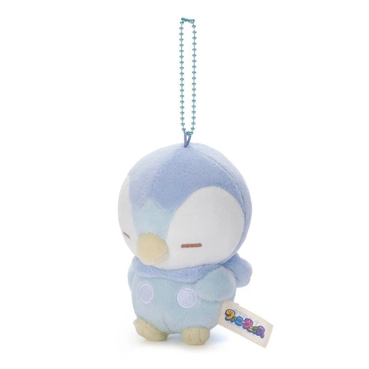 Pokemon Pokepeace Piplup Plush Keychain Funny Face Ver. JAPAN OFFICIAL