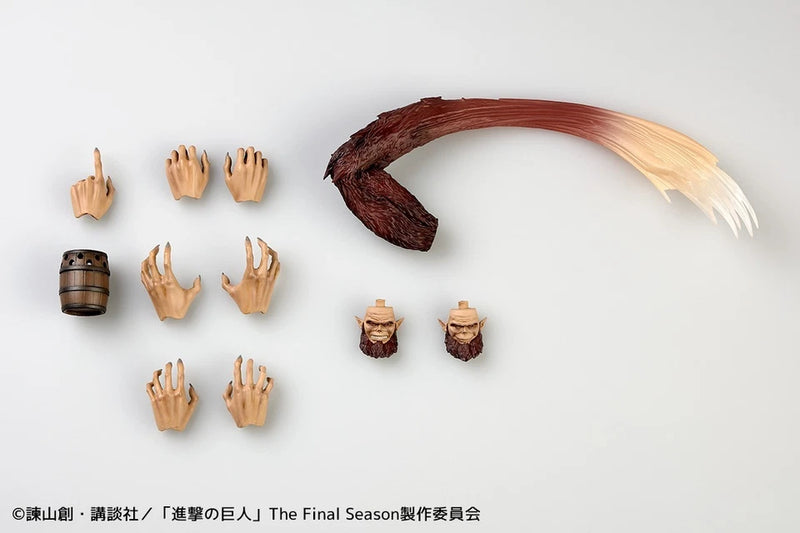 Kaiyodo Revoltech Amazing Yamaguchi Attack on Titan Beast Titan Action Figure