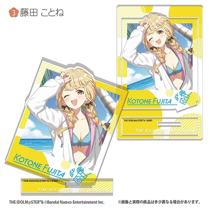 Gakuen iDOLM@STER Photo Style Acrylic Stand 2 15Pack Box Candy Toy JAPAN