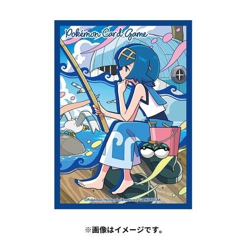 Pokemon Center Original Card Sleeves Lana JAPAN OFFICIAL