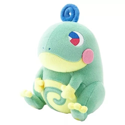 Pokemon Center original Saiko Soda Refresh Politoed Plush Doll Japan Oficial