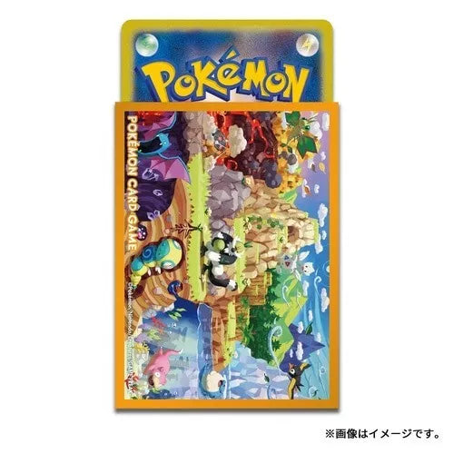 Pokemon Center Original Card Sleeves A Connected World Everybody's Home JAPAN