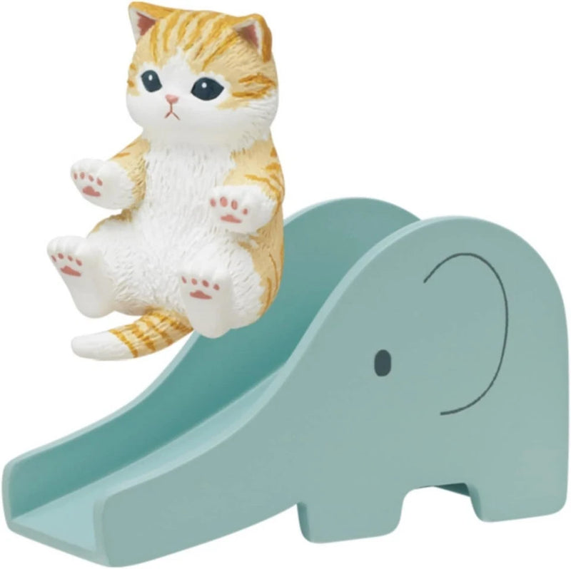 Kitan Club mofusand Slide Cat Complete Set Figure Capsule Toy JAPAN OFFICIAL