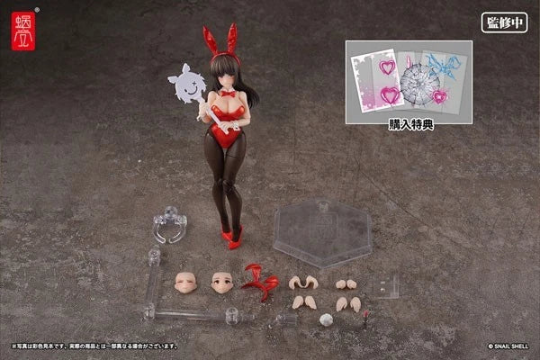 Kuusou JK Series Bunny Girl Lena JK-01 1/12 Figura JAPÃO OFICIAL
