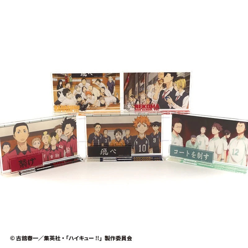 Haikyuu!! Memorial Acrylic Stand 10Pack Box Candy Toy JAPAN OFFICIAL
